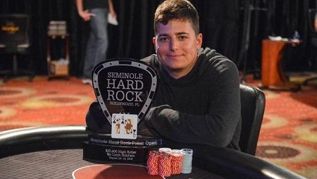 Jake Schindler vence o Seminole Hard Rock Poker Open 2018