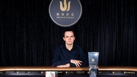 Mikita Badziakouski Confirma Favoritismo e Vence Novamente o Triton Super High Roller Series