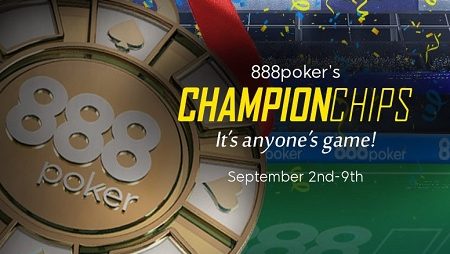 Série ChampionChips do 888poker Tem Buy-ins a Partir de $1, Saiba Mais