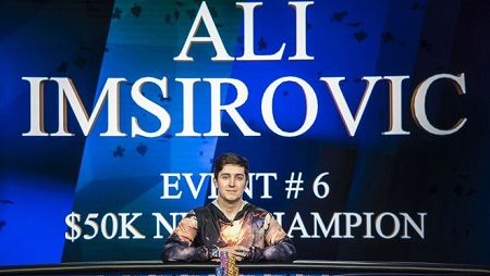 Ali Imsirovic vence o segundo evento seguido no Poker Masters
