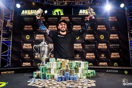 Sem Mão Final, Bryn Kenney é Campeão do Main Event do Aussie Millions em Acordo 3-Handed, Entenda