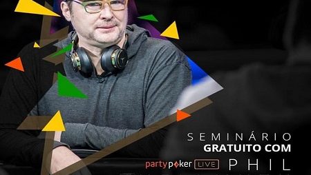MILLIONS South America terá seminário de Phil Hellmuth