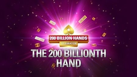 PokerStars comemora 200 bilhões de mãos distribuindo prêmios