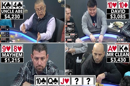 Flop Insano Gera All-In Quadruplo no Live At The Bike!