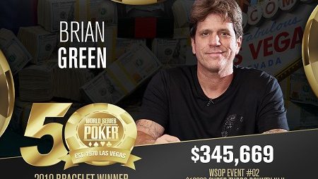 Brian Green Conquista o Primeiro Bracelete da WSOP 2019; Negreanu é Sexto