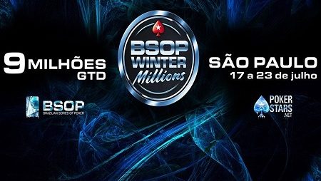 Antônio Ignácio é o melhor na abertura do BSOP Winter Millions