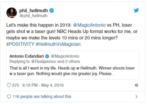 twitter hellmuth esfandiari aposta taser