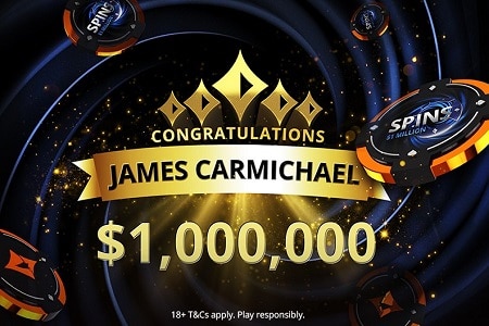 Spin and Go do partypoker faz mais um milionário