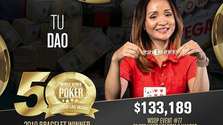 Tu Dao vence evento de Limit Hold’em 6-Max da WSOP