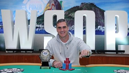 Uruguaio Juan Rodriguez Cattaneo é campeão do Turbo Bounty da WSOP Brazil