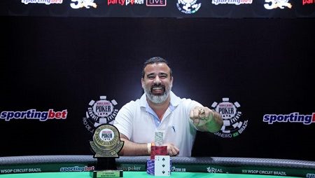 Carioca Leonardo Gomes é campeão do Monster Stack da WSOP Brazil