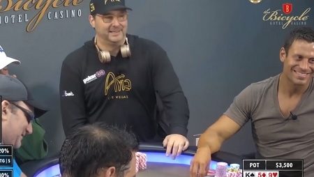 Phil Hellmuth retira fichas da mesa e gera polêmica em gravação do Live at The Bike!; entenda