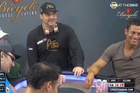 Phil Hellmuth retira fichas da mesa e gera polêmica em gravação do Live at The Bike!; entenda