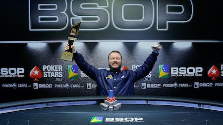 Régis Kogler vence o Main Event do BSOP Gramado