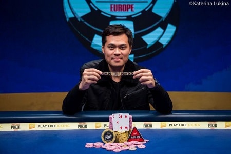 James Chen desbanca favoritos e é campeão do Super High Roller da WSOP Europa