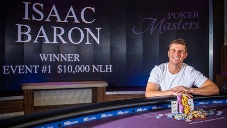 Isaac Baron vence torneio inaugural do Poker Masters