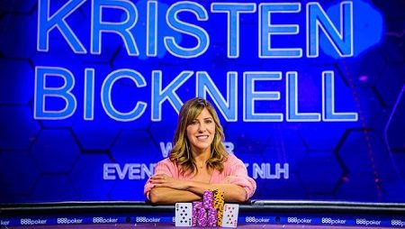 Kristen Bicknell é a campeã do $25.000 No-Limit Hold’em da Poker Masters