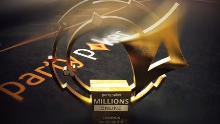 MILLIONS Online – partypoker dará US$ 1 milhão extra se o Chip Lider do Dia 1A for o campeão