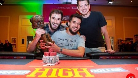 Victor Begara é campeão do Super High Roller Iguazú