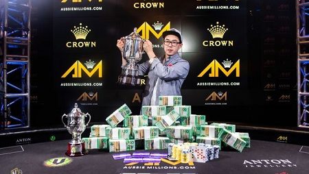 Jogador recreativo, Vincent Wan acerta big hit e leva o Main Event do Aussie Millions 2020