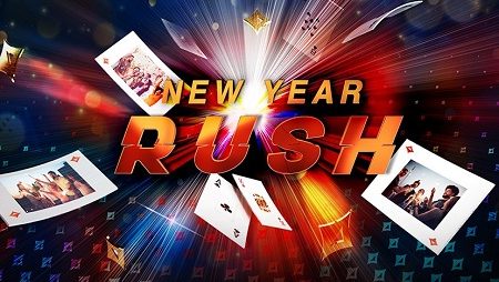 New Year Rush do partypoker distribui US$ 100 mil em prêmios semanais; Veja como participar