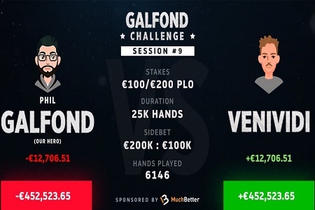 VeniVidi1993 vence nona sessão do Galfond Challenge