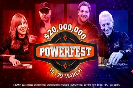 Powerfest retona ao partypoker neste domingo com US$ 20 milhões garantidos