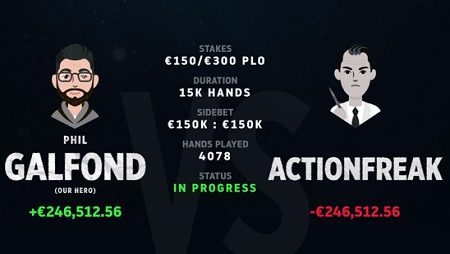 Galfond Challenge – “ActionFreak” vence mais uma e diminui a vantagem de Phil Galfond