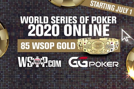 WSOP Online vai distribuir 85 braceletes durante o mês de julho na GGPoker