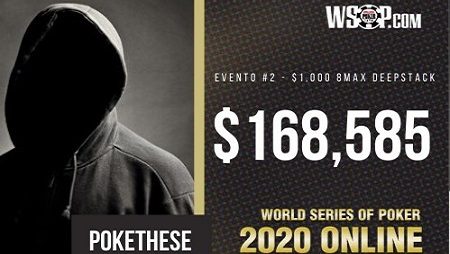 “PokeThese” derrota “KOVID19” e fica com o segundo bracelete da WSOP Online