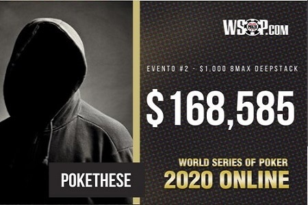 “PokeThese” derrota “KOVID19” e fica com o segundo bracelete da WSOP Online