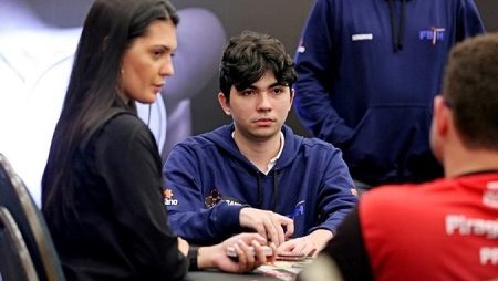 Leonardo Mattos avança como líder para o Dia 2 do Main Event High do WCOOP