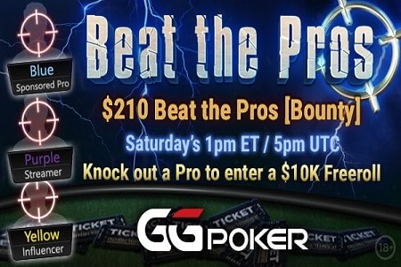 Promoção Beat The Pros do GGPoker dá prêmio exclusivo a quem elimina profissionais, saiba mais