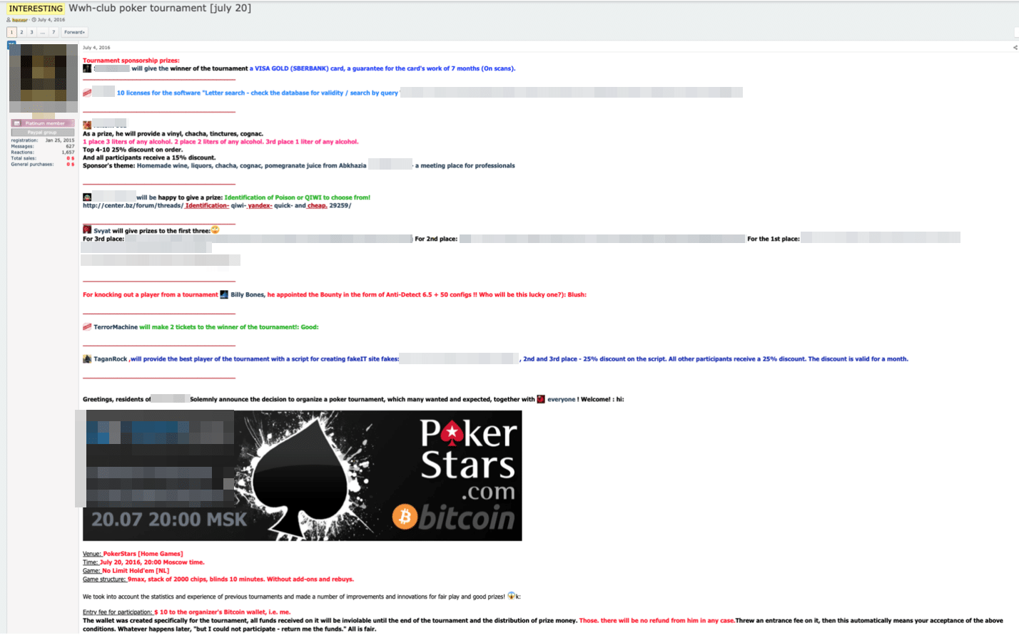 hackers homegame pokerstars