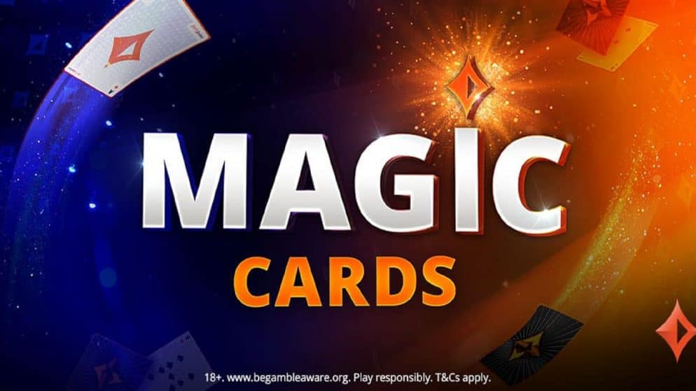 Melhorou: partypoker distribui cashback extra de 10% diário e amplia prêmios da Magic Cards