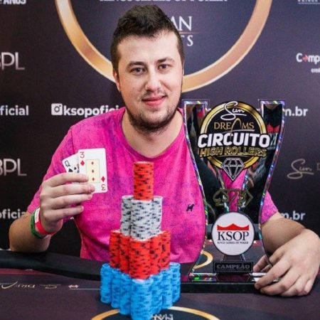 Gabriel Schroeder é campeão do Bounty Builder $109 em HU brasuca