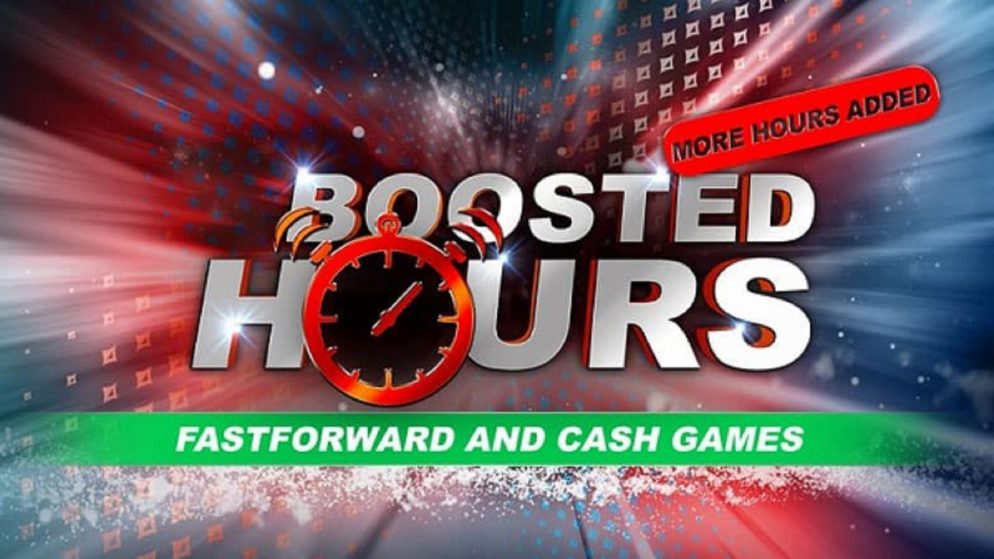 Boosted Hours retorna às mesas do partypoker com 12 horas de cashback dobrado