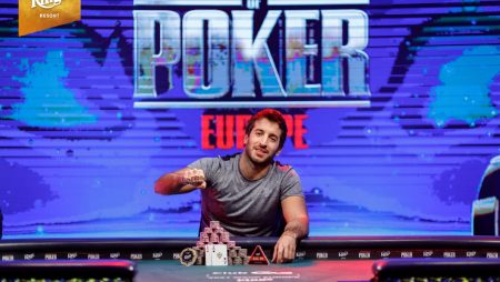Antonello Ferraiuolo solta o primeiro grito de campeão na WSOP Europa 2021