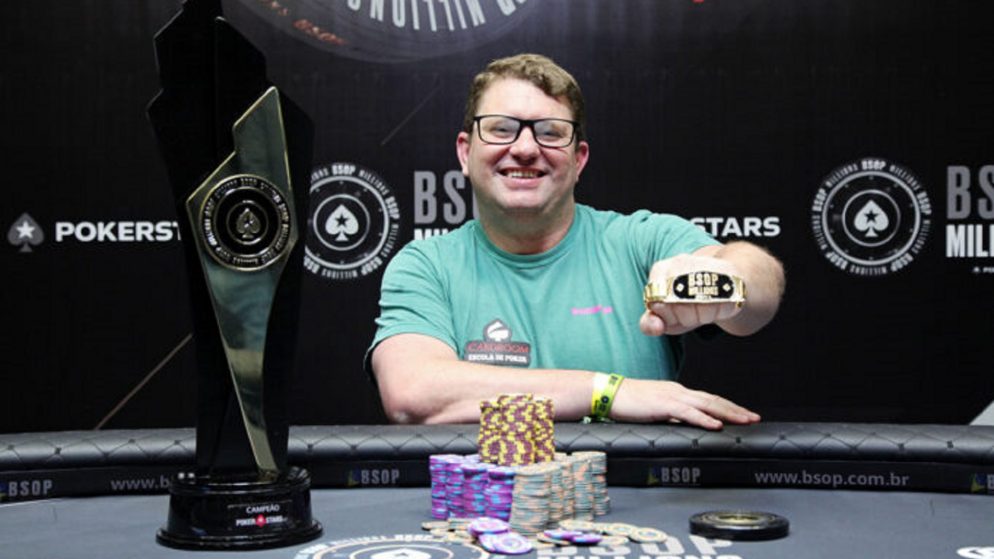 André Berlanda vira HU e é campeão do Main Event do BSOP Millions