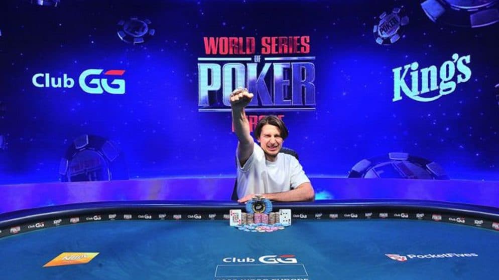 Andriy Lyubovetskiy bate Joni Jouhkimainen e conquista seu primeiro bracelete na WSOP Europa