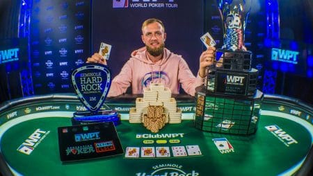 Gediminas Uselis é campeão do Main Event do WPT Seminole Rock ‘N’ Roll Poker Open