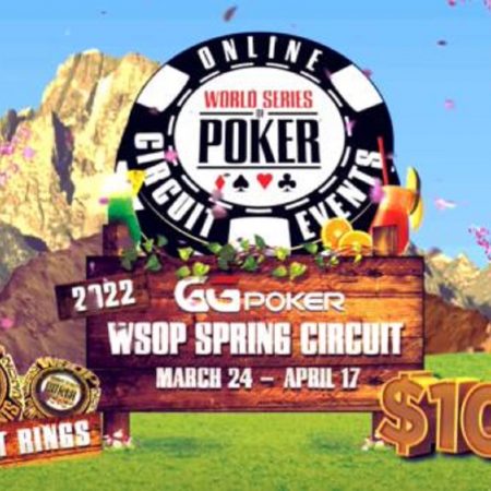 WSOP Spring Online Circuit distribui 18 anéis e US$ 100 milhões garantidos no GGPoker