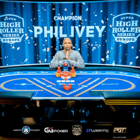 Phil Ivey volta a vencer no Super High Roller Series Europe