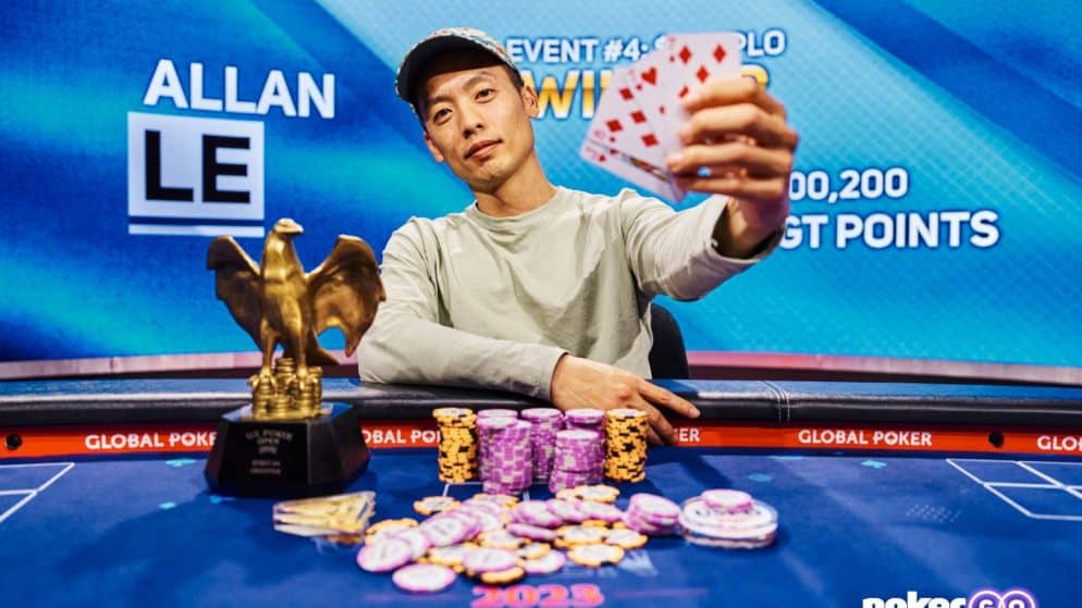 Allan Le é campeão do Evento #4 do US Poker Open