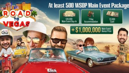 Road to Vegas da GGPoker vai distribuir 600 pacotes para o Main Event da WSOP