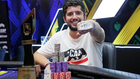 Bernardo Peters vence o Main Event do BSOP São Paulo