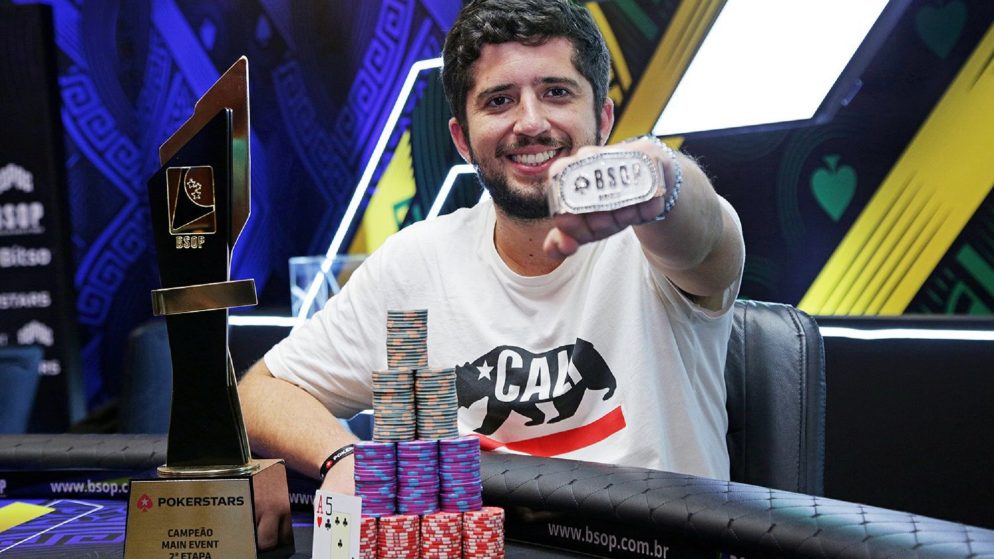 Bernardo Peters vence o Main Event do BSOP São Paulo