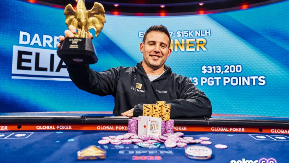 Darren Elias é campeão do Evento #7 do US Poker Open