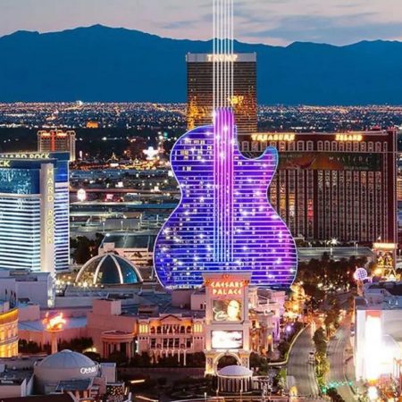 Hard Rock consegue permissão para construir hotel-cassino em forma de guitarra em Las Vegas