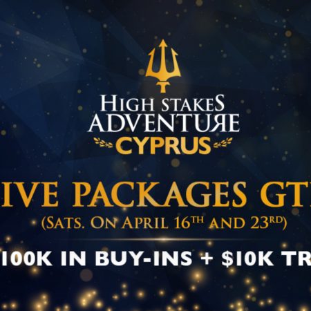 High Stakes Adventure Cyprus da PokerKing distribui pacotes de US$ 110K para a Triton